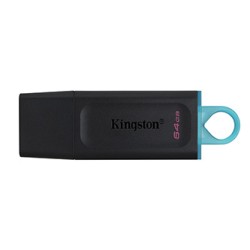 Kingston USB flash disk, USB 3.0, 64GB, DataTraveler Exodia, czarny, DTX/64GB, USB A, z osłoną