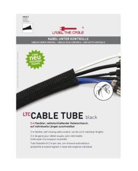 Label-the-cable CABLE TUBE opaska kablowa Poliester Czarny 1 szt.