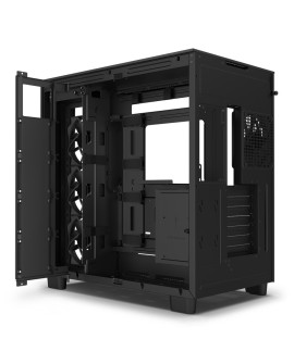NZXT OBUDOWA H9 FLOW MIDI TOWER Z OKNEM CZARNA CM-H91FB-01