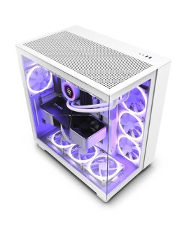 NZXT OBUDOWA H9 FLOW MIDI TOWER Z OKNEM BIAŁA CM-H91FW-01