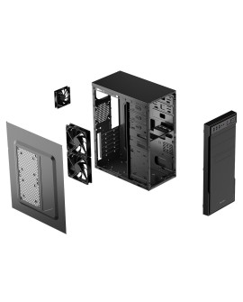 OBUDOWA LOGIC L1 2x USB 3.0 BLACK