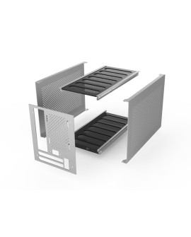 Streacom DA2 Mini Tower Srebrny