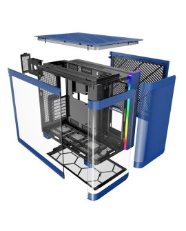 Montech KING 95 Midi Tower Niebieski