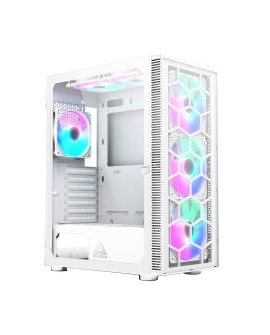 Obudowa komputerowa Montech X3 TG RGB biała