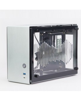 Zalman M2 Mini-Silver Mini Tower Srebrny
