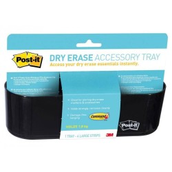 Koszyk na akcesoria Dry Erase 3M POST-ITt® Dry Erase  DEFTRAY-EU czarny