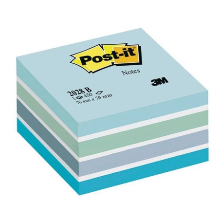 Karteczki samoprzylepne  76x76mm 3M POST-IT®  2028-B niebieske 450 kart
