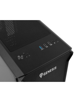 Obudowa NATEC Genesis Irid 503 NPC-1558 (Micro ATX, Mini ITX kolor czarny)