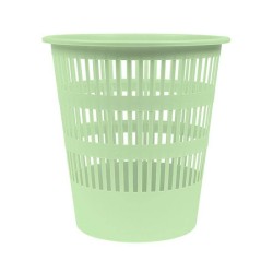 Kosz na śmieci 12l DONAU pastelowy zielony plastik