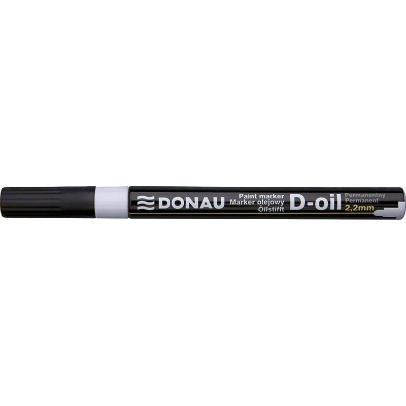 Marker olejowy DONAU D-Oil biały okrągły 2.2mm