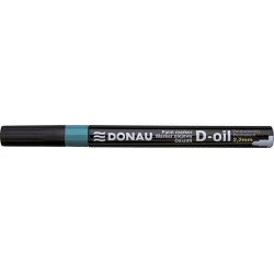 Marker olejowy DONAU D-Oil zielony okrągły 2.2mm