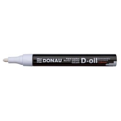 Marker olejowy DONAU D-Oil biały okrągły 2.8mm
