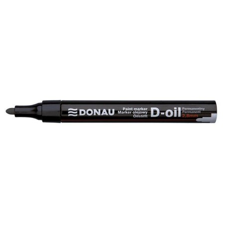 Marker olejowy DONAU D-Oil czarny okrągły 2.8mm