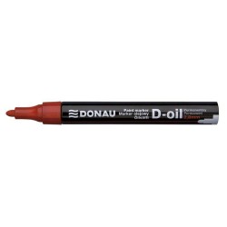 Marker olejowy DONAU D-Oil czerwony okrągły 2.8mm