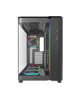 Montech KING 95 PRO Midi-Tower, Szkło Hartowane, ARGB - czarny