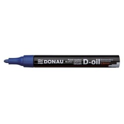 Marker olejowy DONAU D-Oil niebieski okrągły 2.8mm