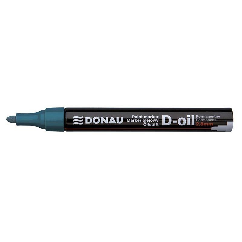 Marker olejowy DONAU D-Oil zielony okrągły 2.8mm