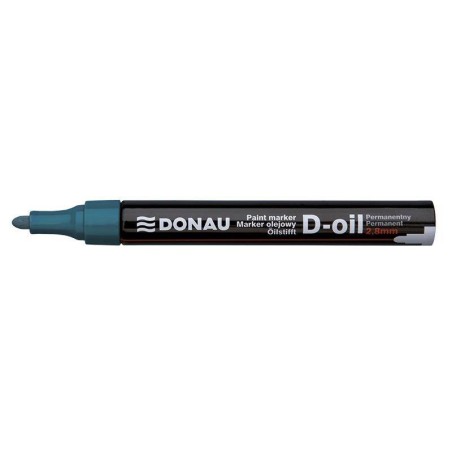 Marker olejowy DONAU D-Oil zielony okrągły 2.8mm