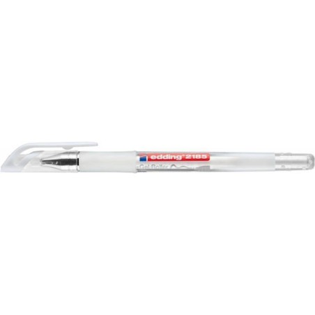 Długopis żelowy EDDING 2185 biały 0.7mm