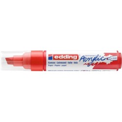 Marker akrylowy  EDDING 5000 matowa czerwień 5-10 mm