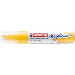 Marker akrylowy  EDDING 5000 matowa żółć 5-10 mm