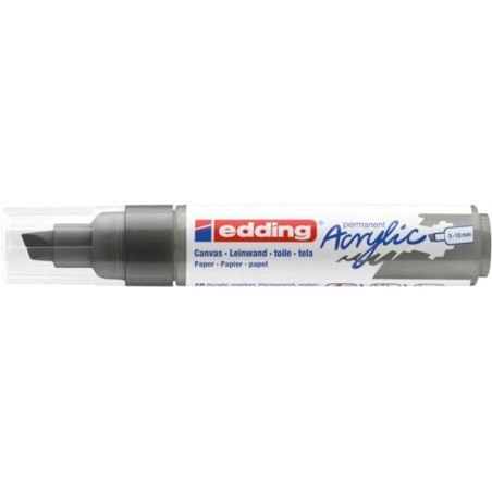 Marker akrylowy  EDDING 5000 matowy antracyt 5-10 mm