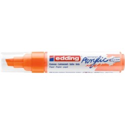 Marker akrylowy  EDDING 5000 pomarańczowy neonowy 5-10 mm