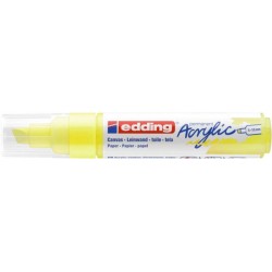 Marker akrylowy  EDDING 5000 żółty neonowy 5-10 mm