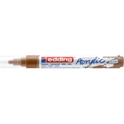 Marker akrylowy  EDDING 5100 matowa leszczyna 2-3 mm