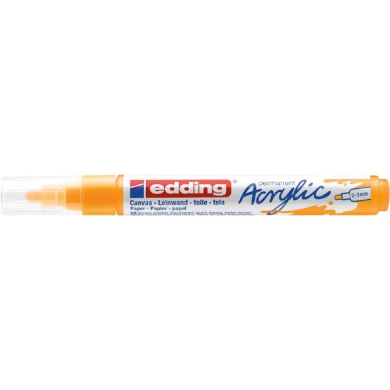 Marker akrylowy  EDDING 5100 matowa słoneczna żółć 2-3 mm