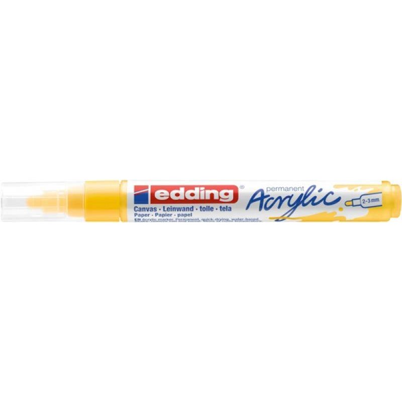 Marker akrylowy  EDDING 5100 matowa żółć 2-3 mm
