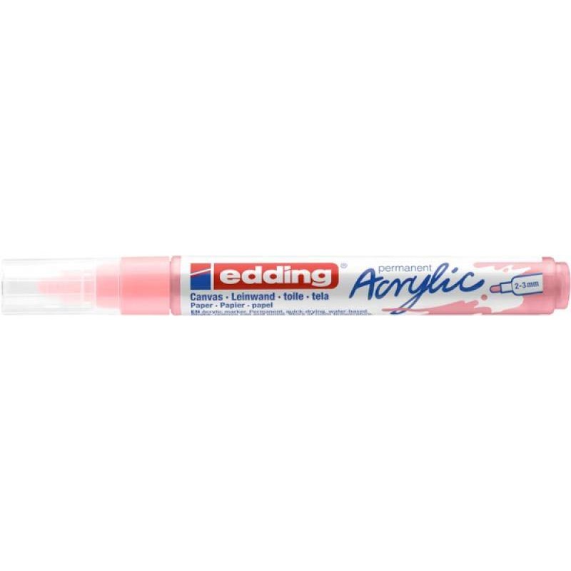 Marker akrylowy  EDDING 5100 matowy fiołkowy róż 2-3 mm