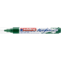 Marker akrylowy  EDDING 5100 matowy zielony mech 2-3 mm