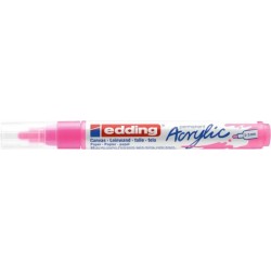 Marker akrylowy  EDDING 5100 różowy neonowy 2-3 mm