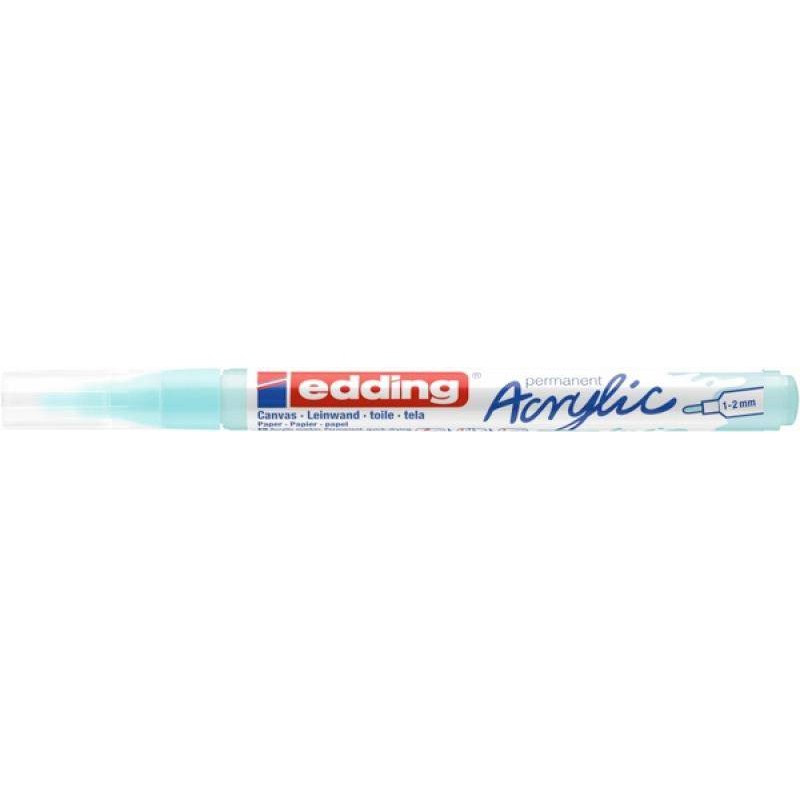 Marker akrylowy  EDDING 5300 matowy niebieski pastel 1-2 mm