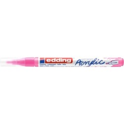 Marker akrylowy  EDDING 5300 różowy neonowy 1-2 mm