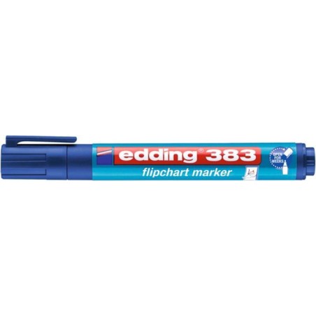 Marker do flipchartów EDDING 383 niebieski 1-5 mm