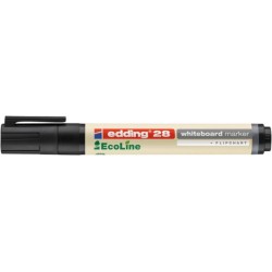 Marker suchościeralny EDDING EcoLine 28 czarny 1.5-3 mm