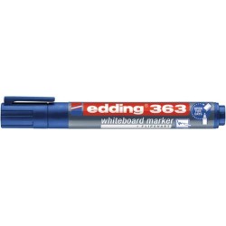 Marker suchościeralny EDDING 363 niebieski 1-5 mm