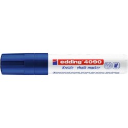 Marker kredowy EDDING 4090 niebieski 4-15 mm