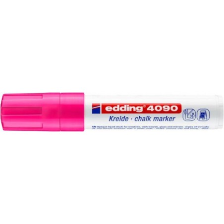 Marker kredowy EDDING 4090 różowy neonowy 4-15 mm