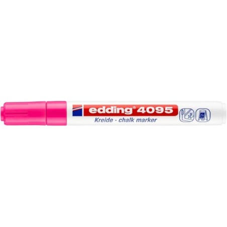 Marker kredowy EDDING 4095 różowy neonowy 2-3mm