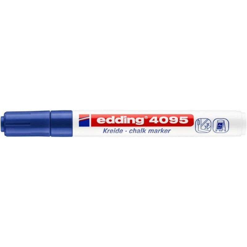 Marker kredowy EDDING 4095 niebieski 2-3mm