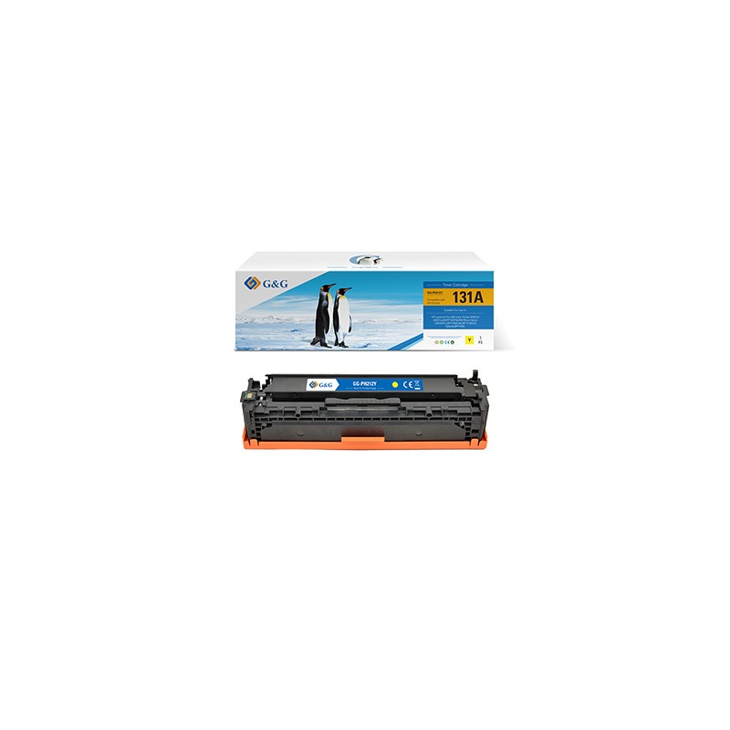 G&G kompatybilny toner z HP CF212A, Canon CRG731, NT-PH212Y, HP 131A, yellow, 1800s