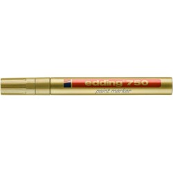 Marker olejowy EDDING 750 złoty 2-4mm