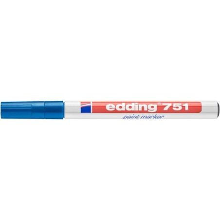 Marker olejowy EDDING 751 niebieski 1-2mm