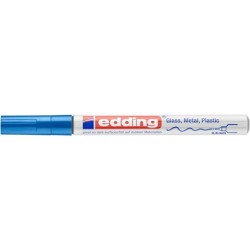 Marker olejowy EDDING 780 niebieski połyskujący 0.8mm