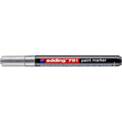 Marker olejowy EDDING 791 srebrny 1-2mm