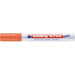 Marker olejowy EDDING przemysłowy 8750 pomarańczowy 2-4 mm