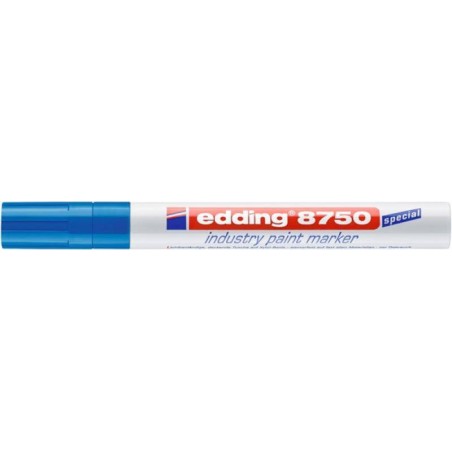 Marker olejowy EDDING przemysłowy 8750 niebieski 2-4mm